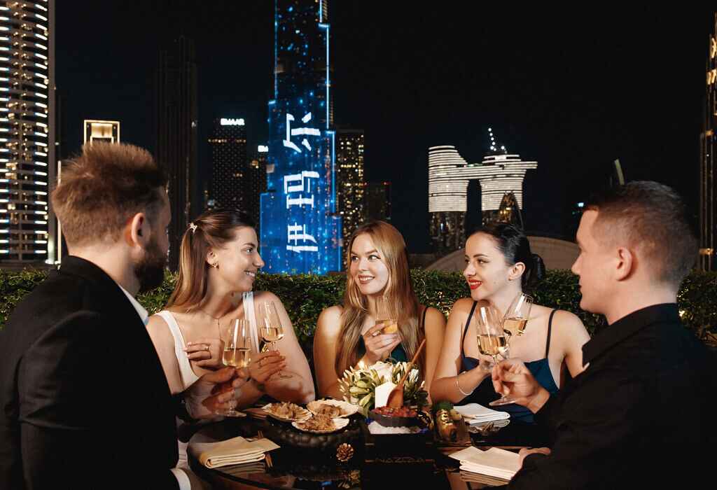 corporate dinner Dubai