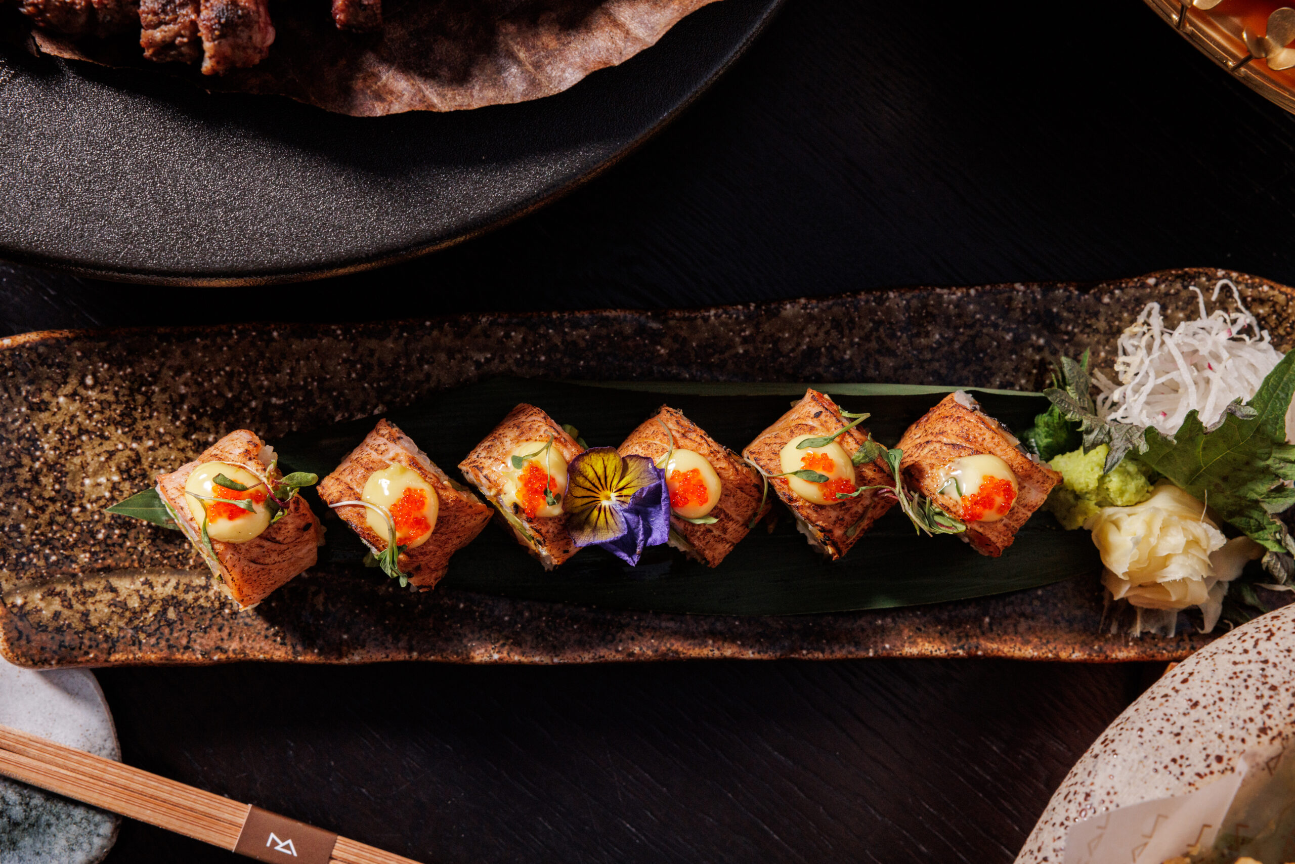 sushi restaurant for business lunch